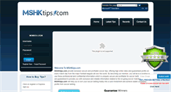 Desktop Screenshot of mshktips.com